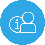Icono de usuario con información